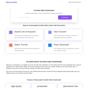GenYoutube Downloader Source Code
