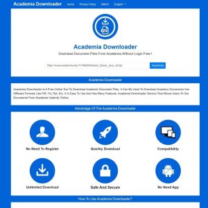 Academia Downloader Source Code