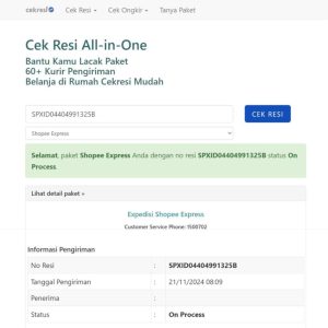 Cek Resi Source Code