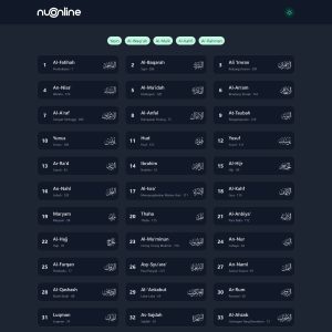 Quran Online Bahasa Indonesia Source Code