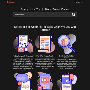 TikTok Story Viewer Source Code