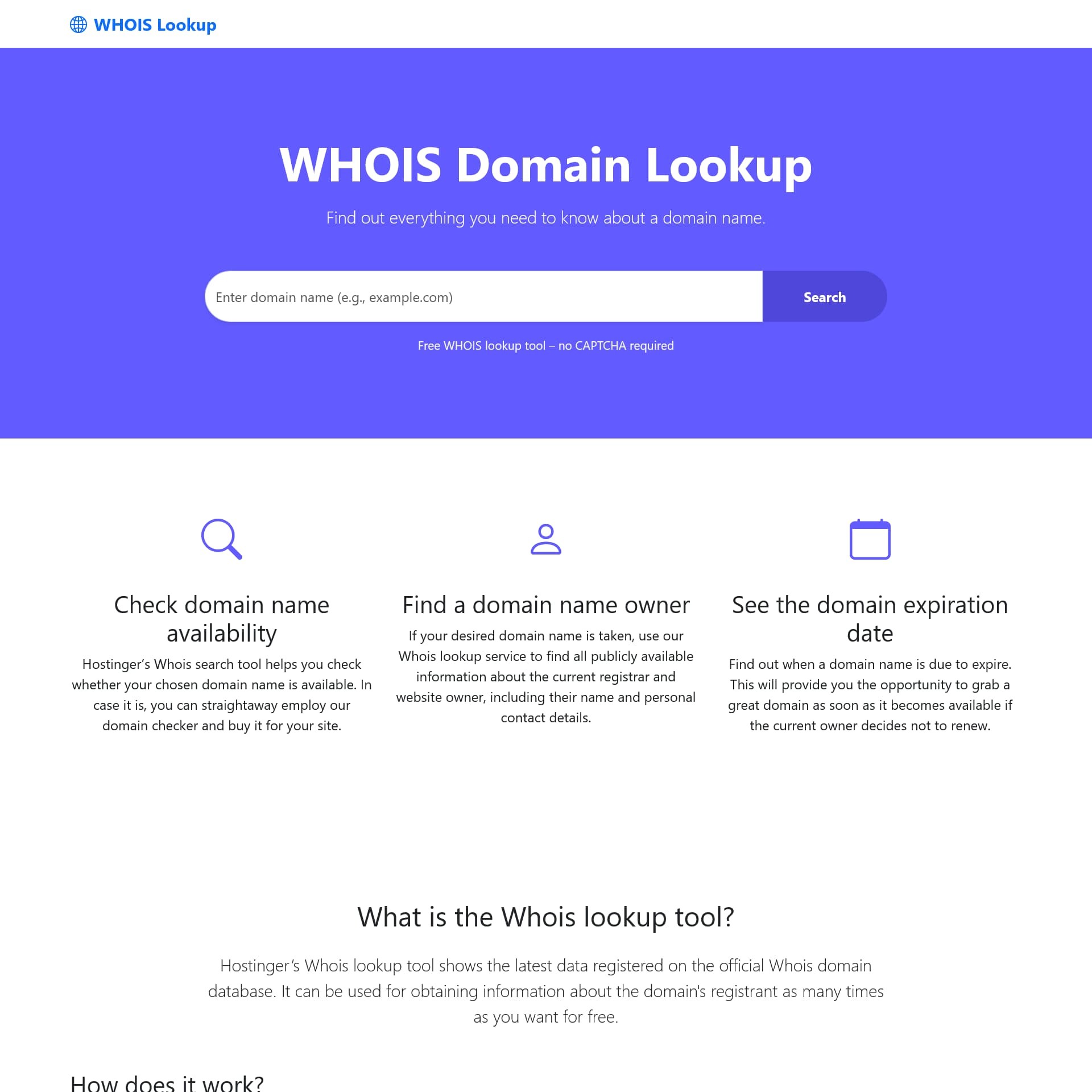 Whois Domain Lookup Source Code
